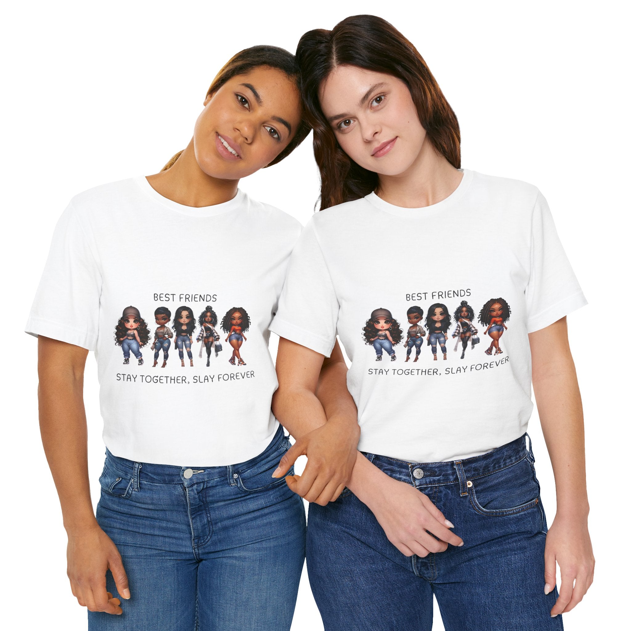 Best Friends Doll Squad T-Shirt | Stay Together Slay Forever Tee