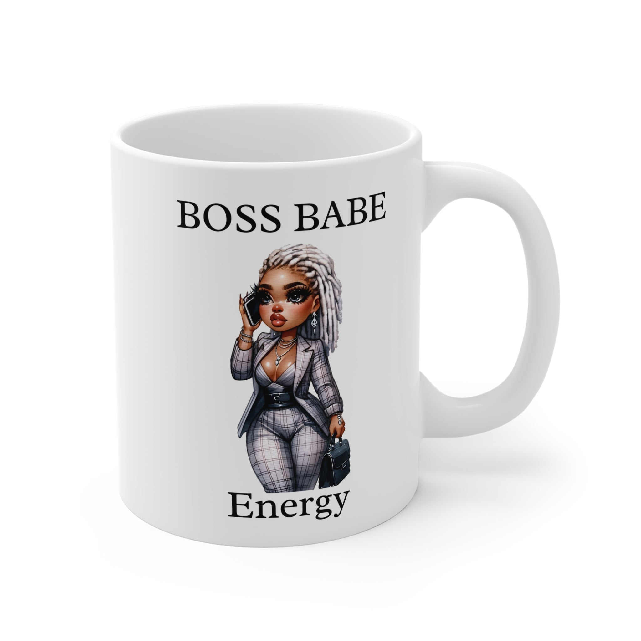 Boss Babe Energy Mug | Motivational Office Cup
