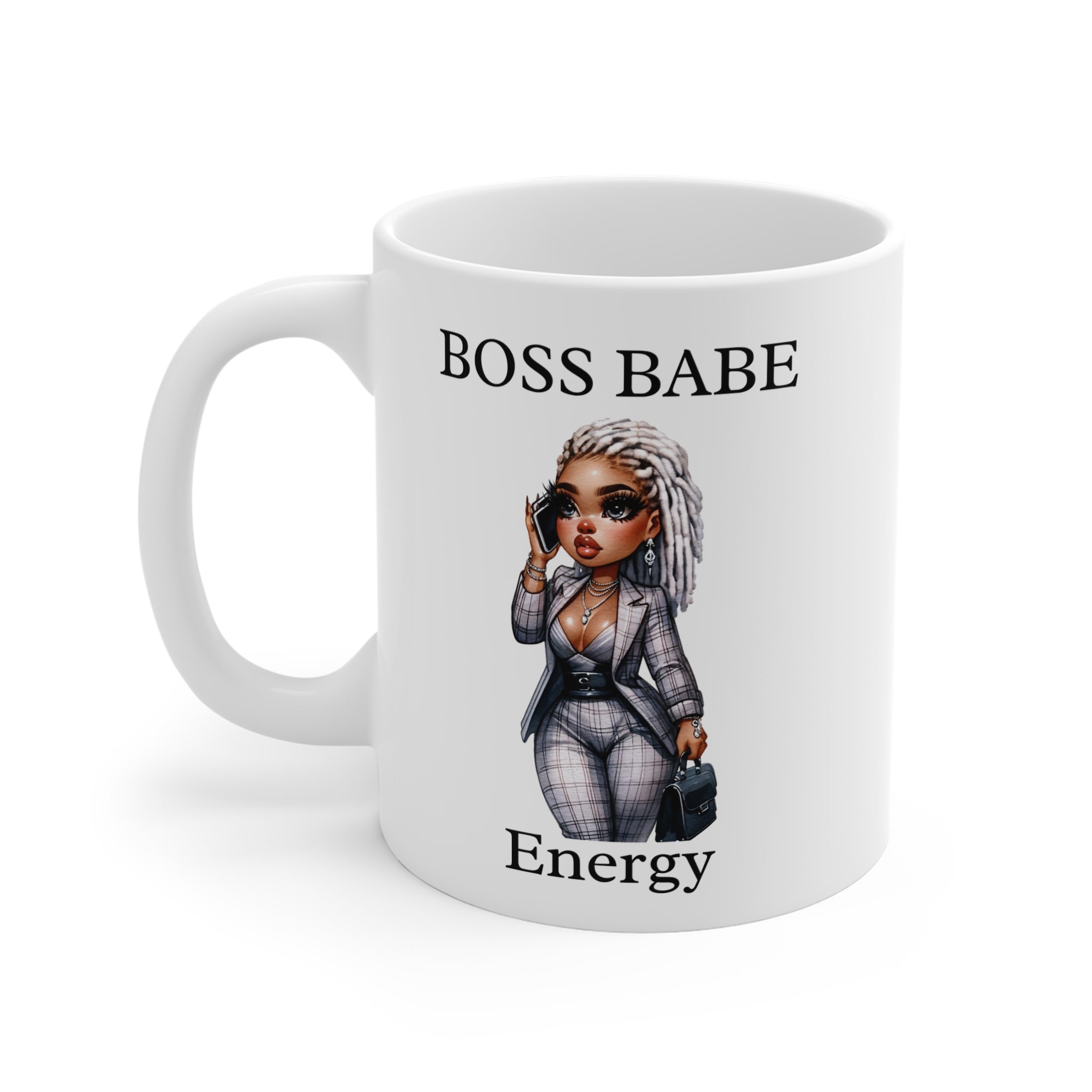 Boss Babe Energy Mug | Motivational Office Cup