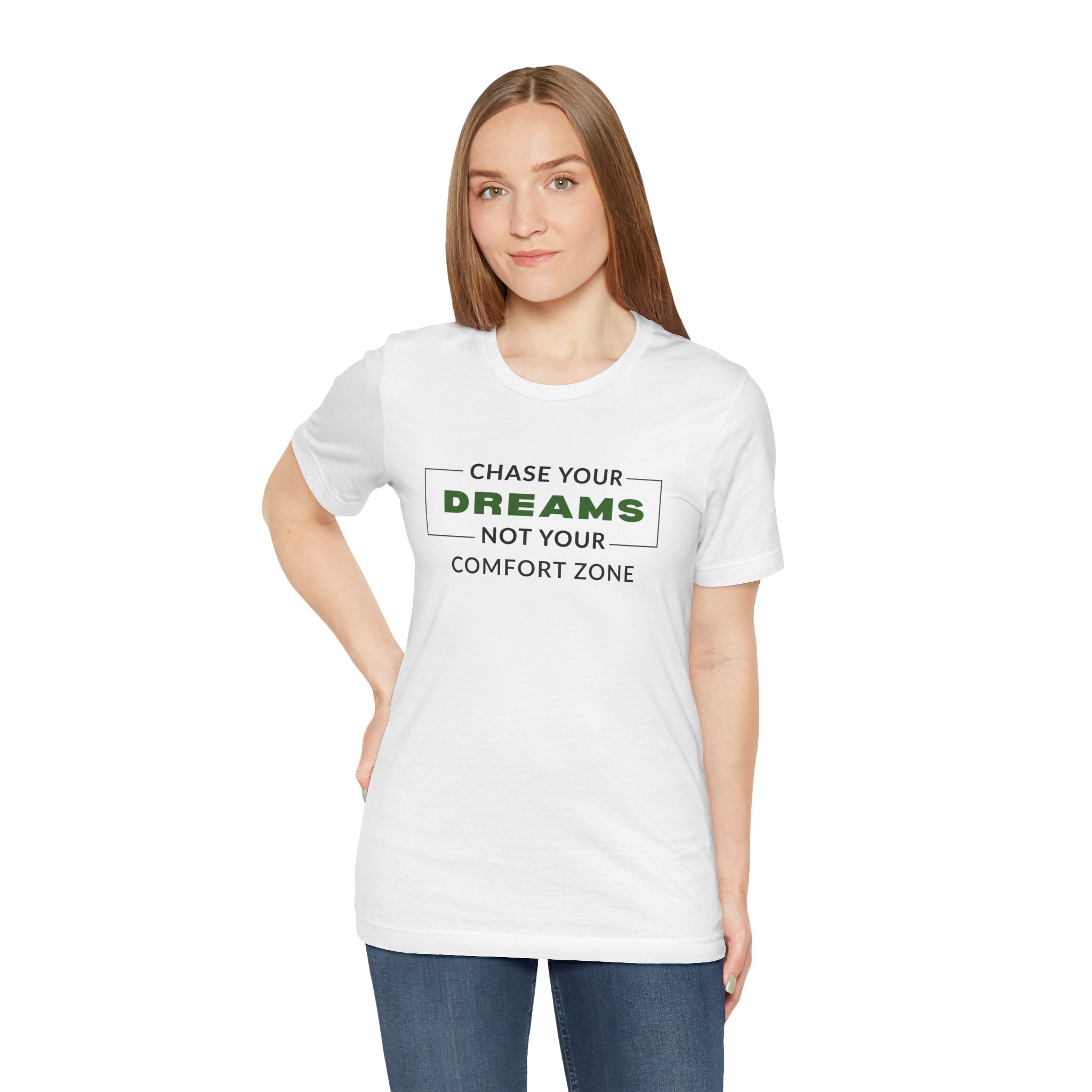 Chase Your Dreams Tee |  Motivational Typography T-shirt