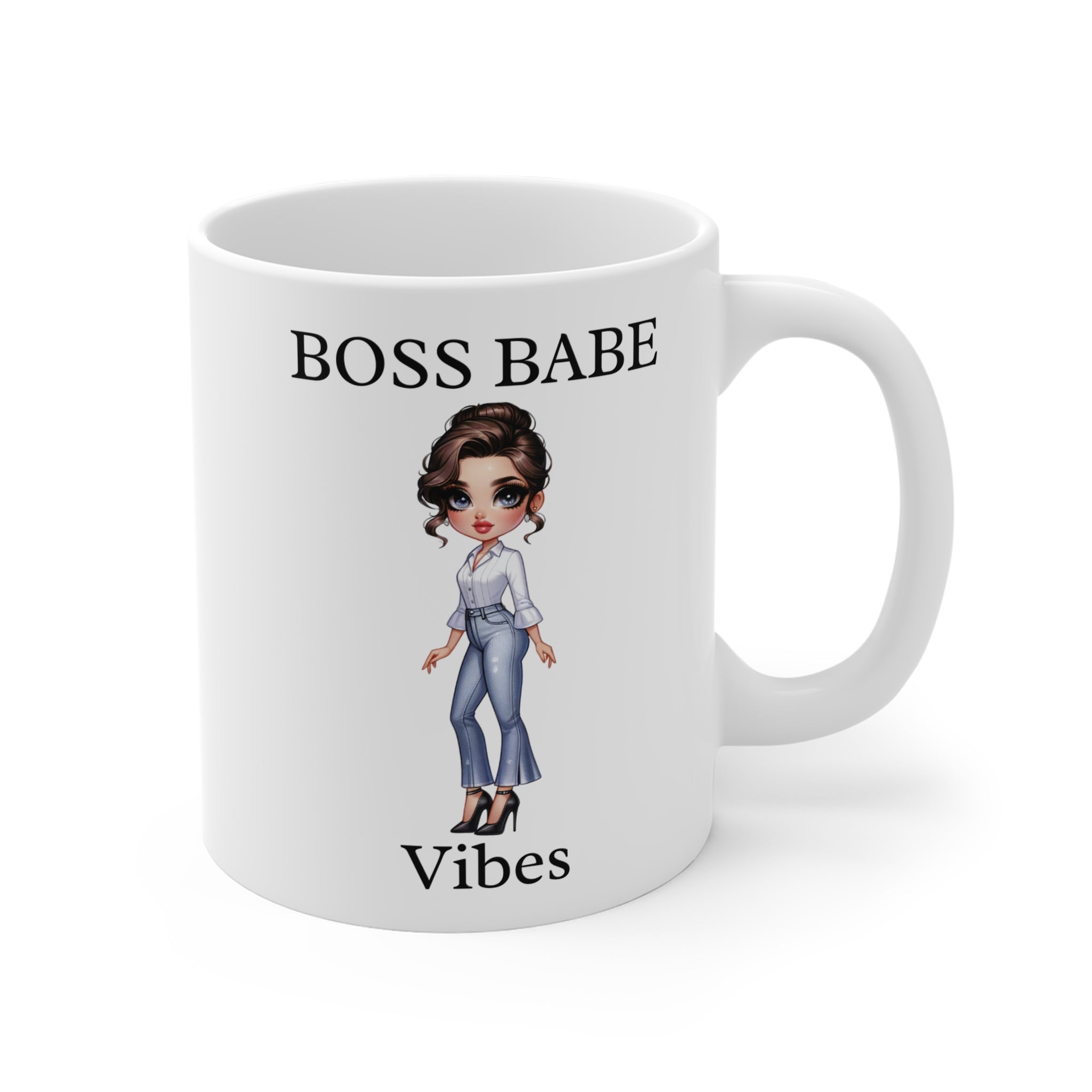Boss Babe Vibes Mug | Motivational Office Cup