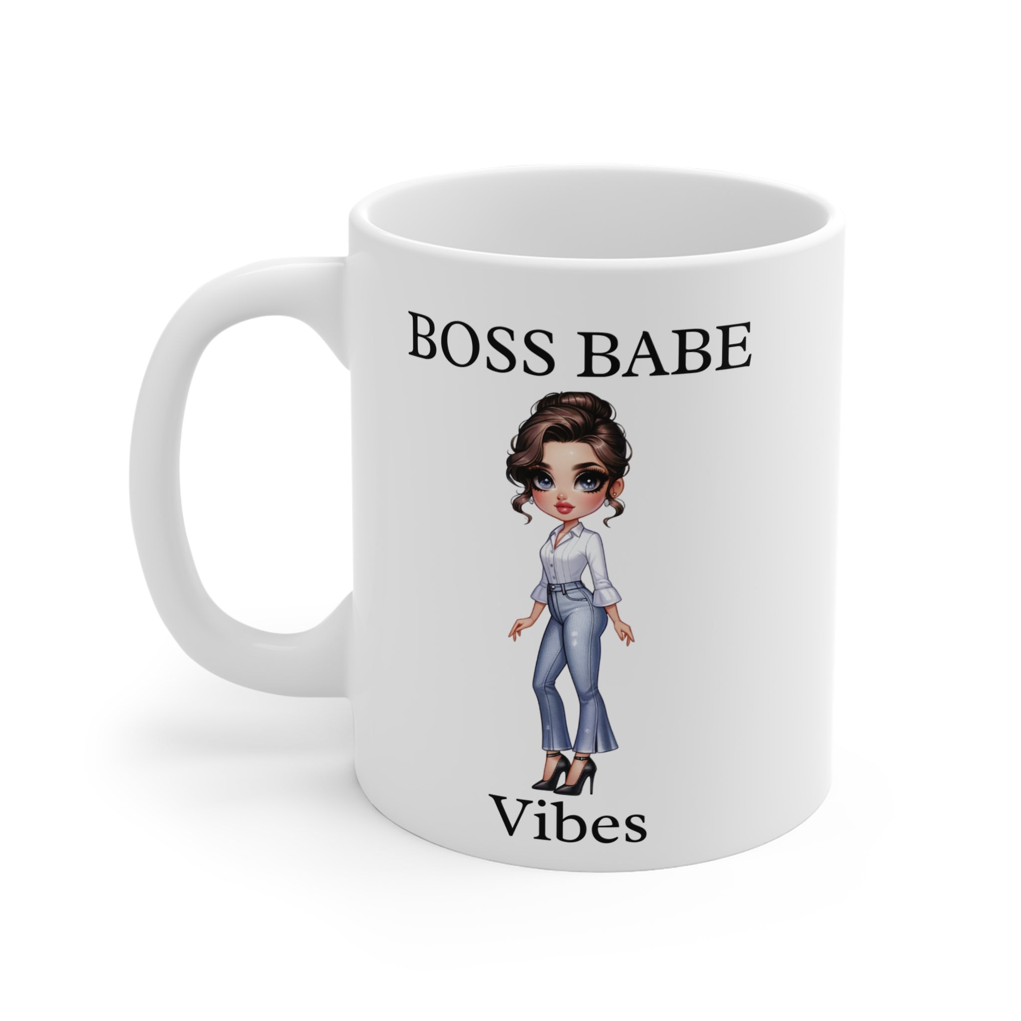 Boss Babe Vibes Mug | Motivational Office Cup