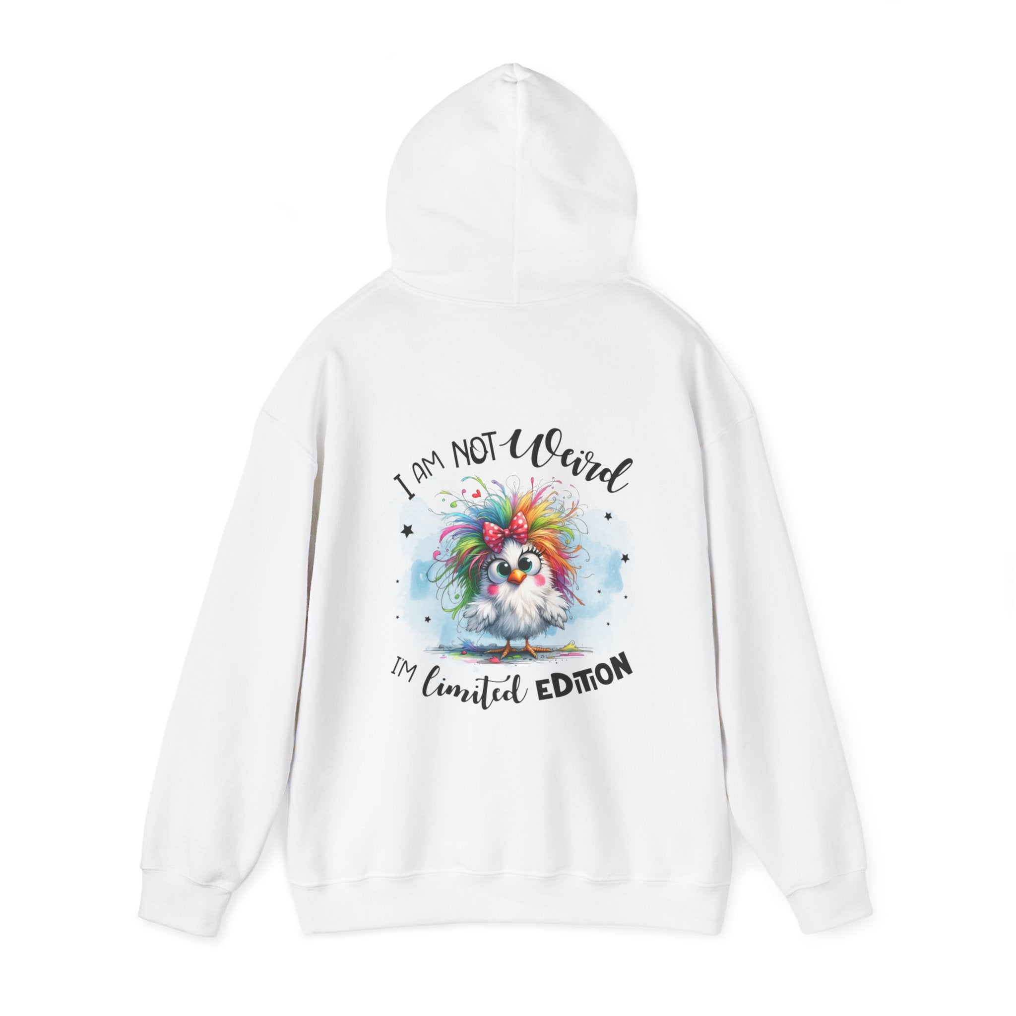''I'm Not Weird'' Unisex Heavy Blend Hoodie with Funny Phrase