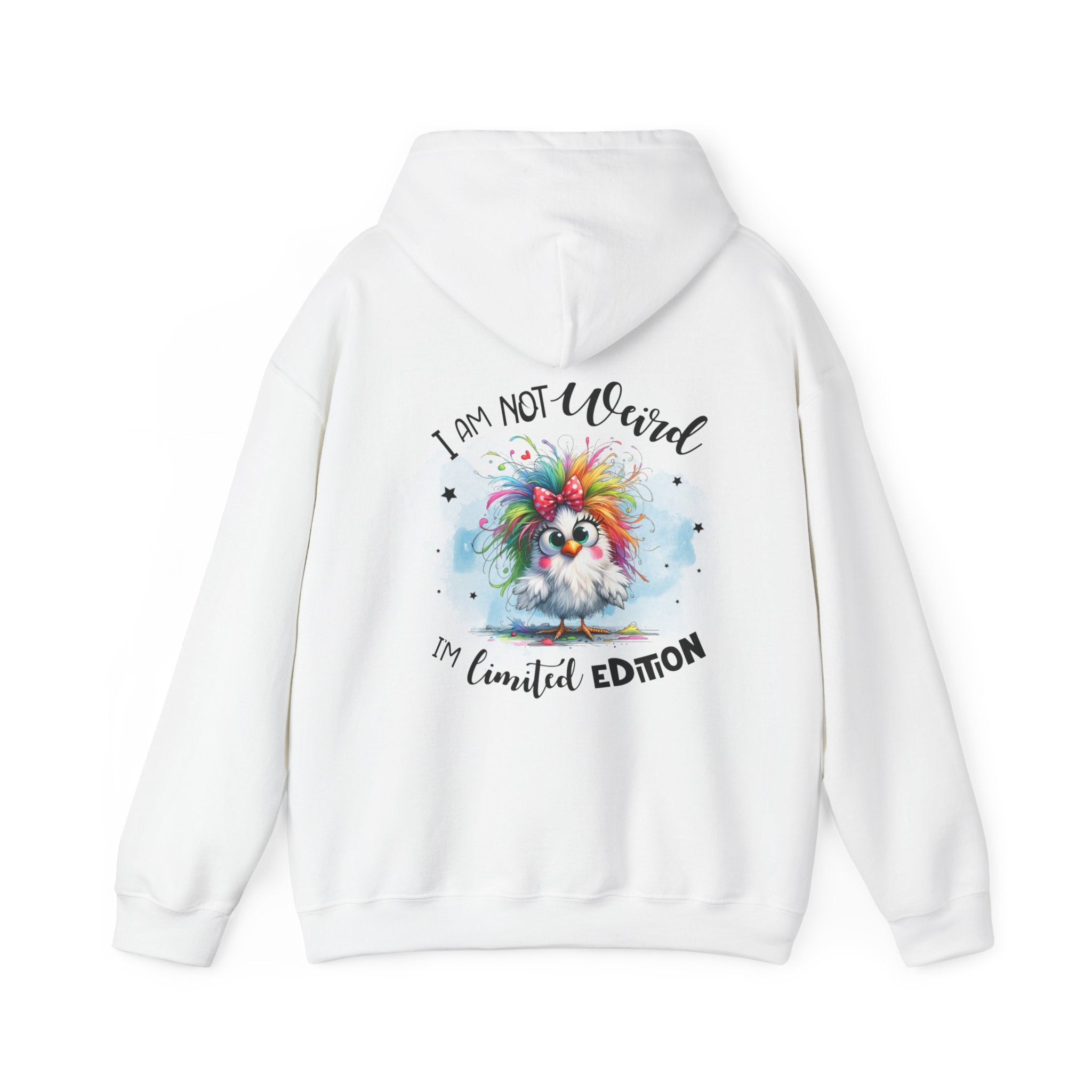 ''I'm Not Weird'' Unisex Heavy Blend Hoodie with Funny Phrase